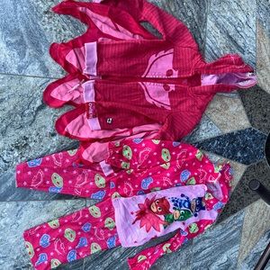 Owlette jacket and pajama set